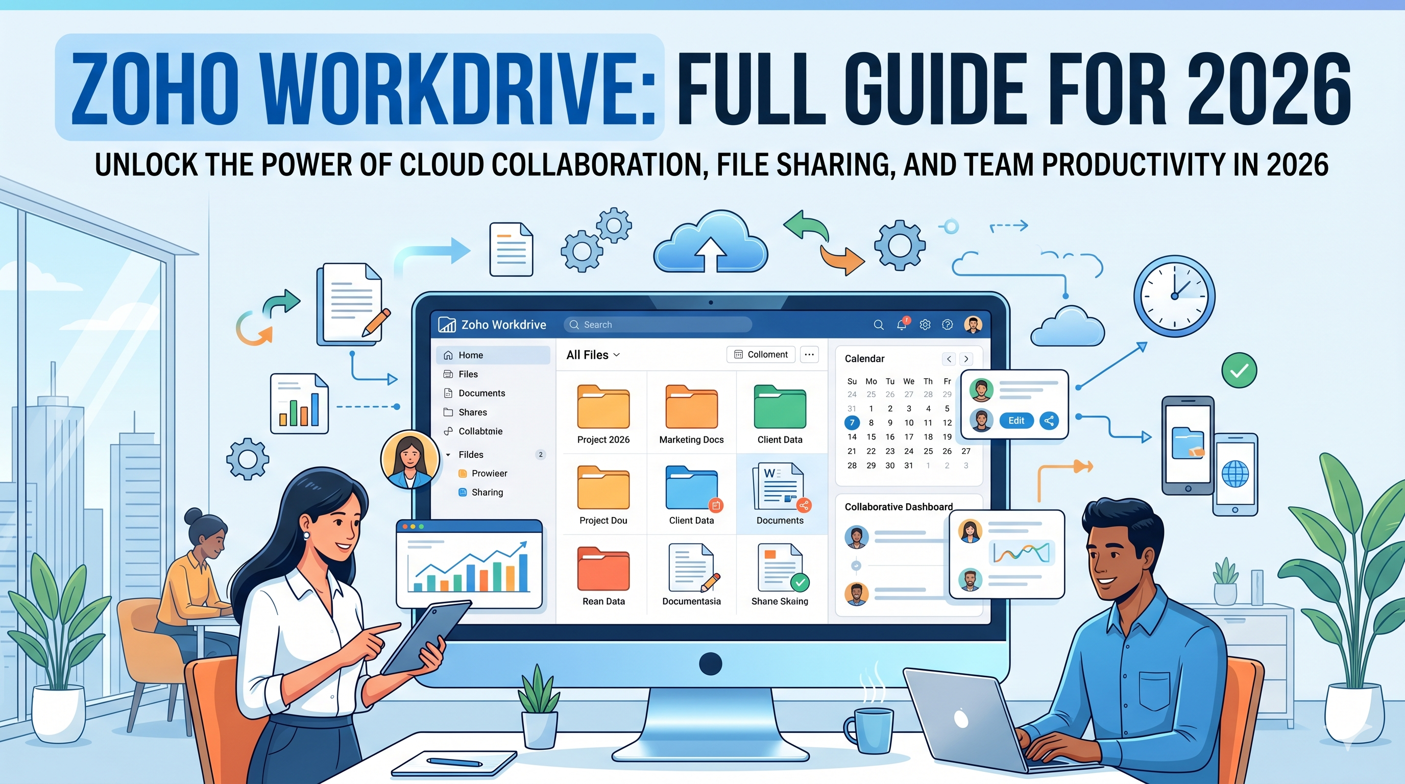 Zoho WorkDrive Review for 2026 — Everything you need to know
