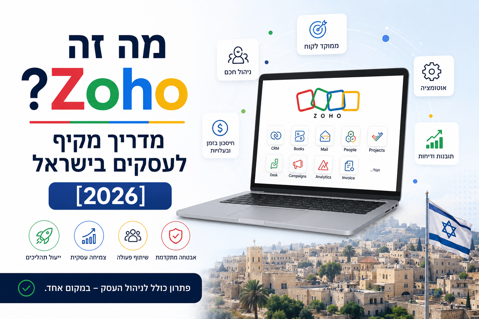 What is Zoho? A comprehensive guide to business in Israel [2026]