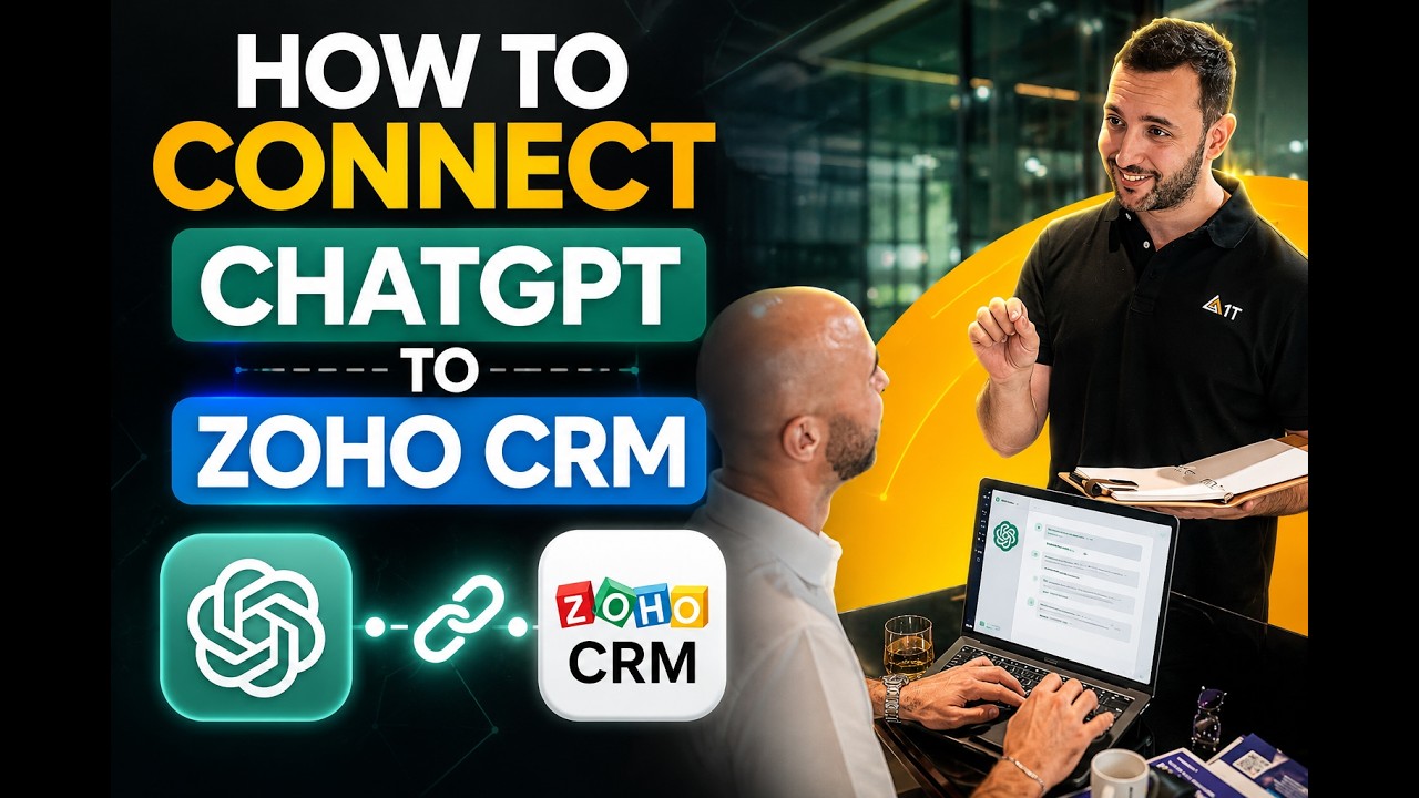 איך לחבר את Zoho CRM ל-ChatGPT בכמה דקות (מדריך מלא)