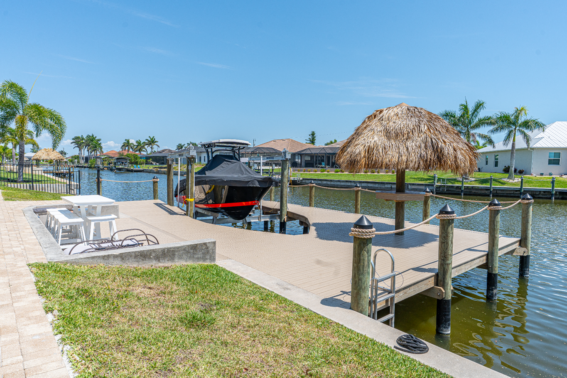 Dockside Cover Installation 