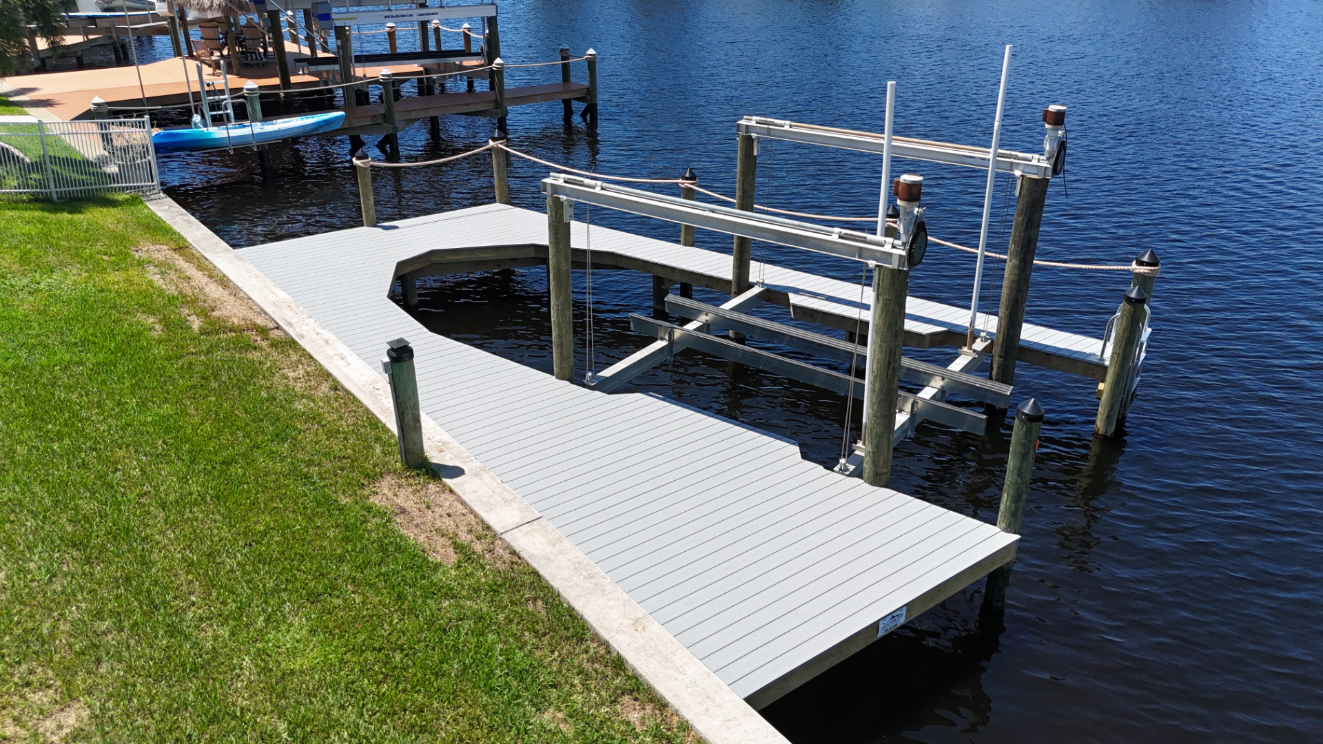 Storm Damage Dock Repair